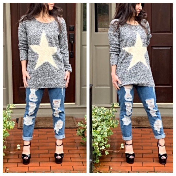 ✨LAST ONE ✨PARIS✨ Star sweater - Picture 2 of 7